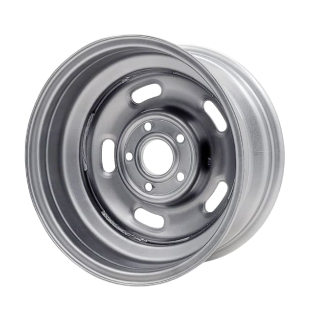 15X7 SILVER 5 SLOT STEEL WHEEL 5-114.3 PCD. +6ET 312ID