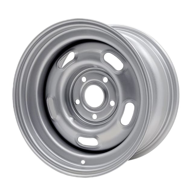 15X8 SILVER 5 SLOT STEEL WHEEL 5-114.3 PCD. 0ET 312ID