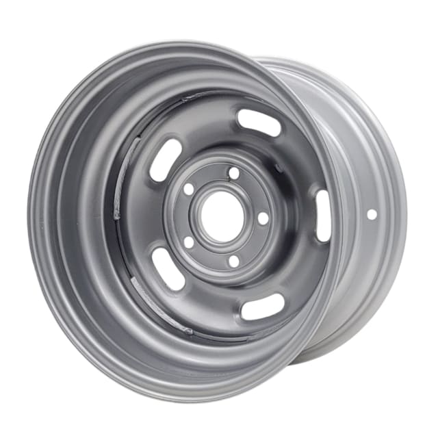 15X8 SILVER 5 SLOT STEEL WHEEL 5-114.3 PCD. 0ET 312ID