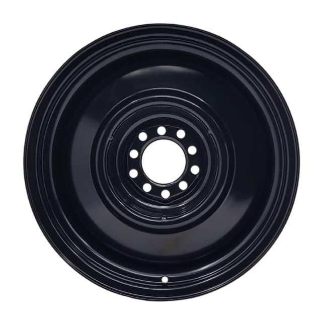 17X8 BLACK SMOOTHIE STEEL WHEEL 5-114.3/120.65 PCD. +6ET
