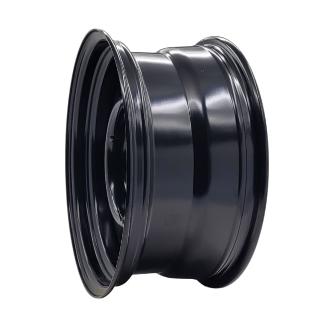 17X8 BLACK SMOOTHIE STEEL WHEEL 5-114.3/120.65 PCD. +6ET