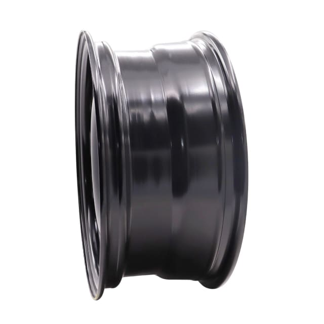 18X8 BLACK GMH INTERCEPTOR STEEL WHEEL 5-120 PCD. +40ET