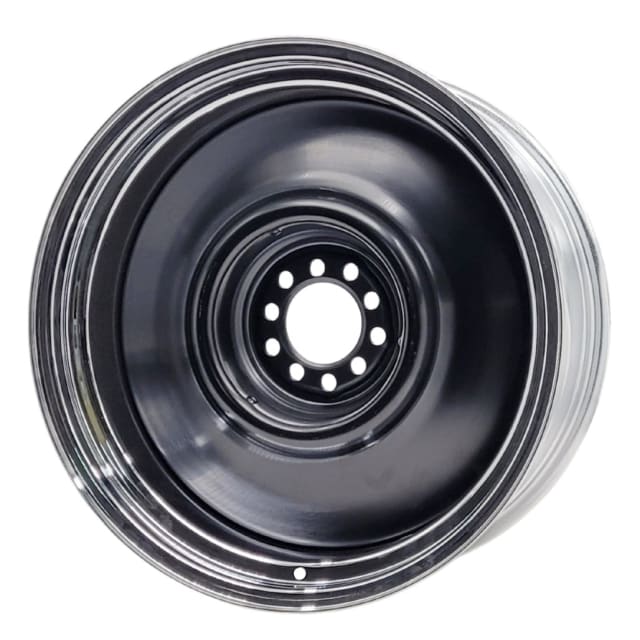 20X9 CHROME BAND AND SATIN BLACK CENTRE MULTI 5-127/5-139.7 PCD