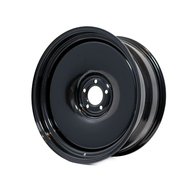 20X8 BLACK D-TOWN STEEL WHEEL 5-120.65 PCD 0ET