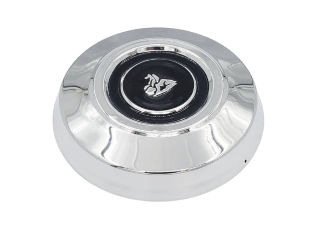 BLACK HD-HR DOG DISH CENTRE HUBCAP 232MM ID
