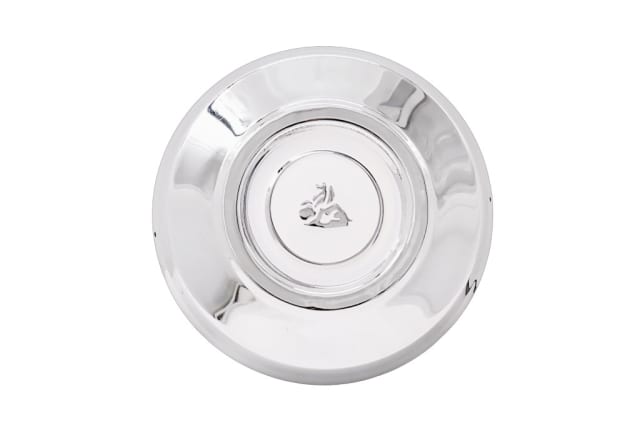 WHITE HD - HR DOG DISH CENTRE HUBCAP 232MM ID