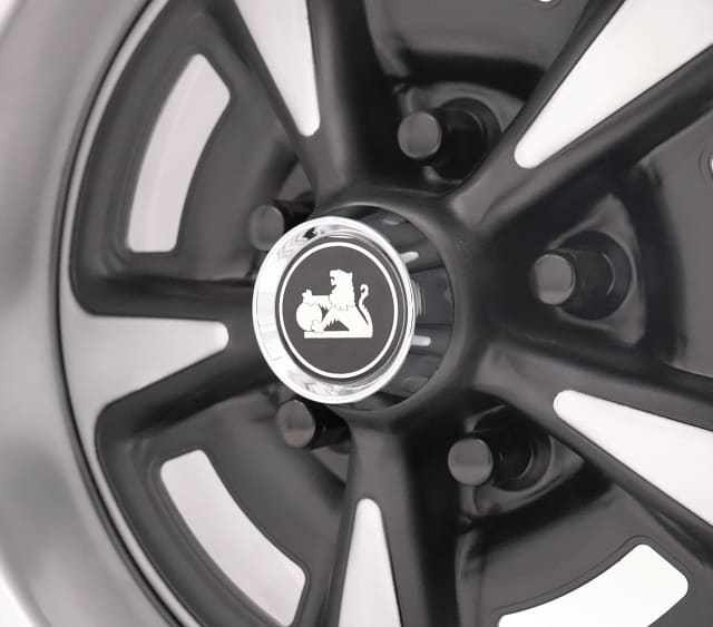 BLACK HQ GTS HOLDEN LION DECAL 50MM (LONG TAIL)