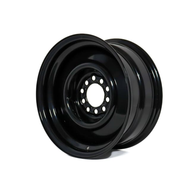16X7 BLACK SMOOTHIE STEEL WHEEL 5-114.3/120.65 PCD +6ET