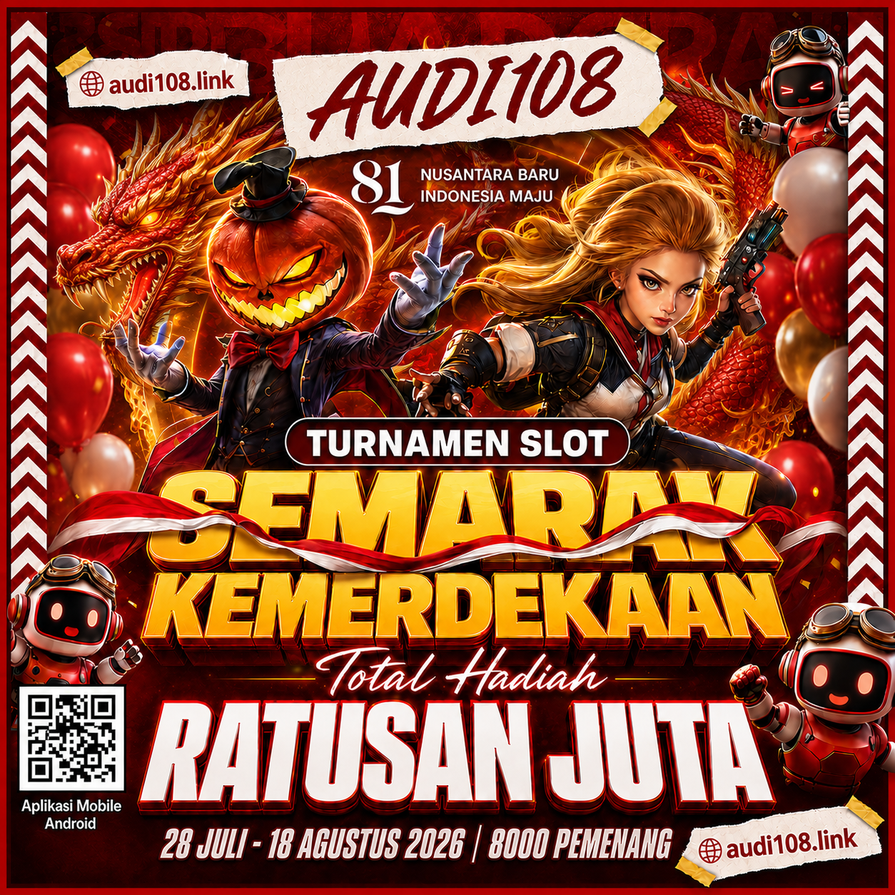 AUDI108 - Game Terbaik dan Game Penuh Dengan BerbagaI Macam Hadiah