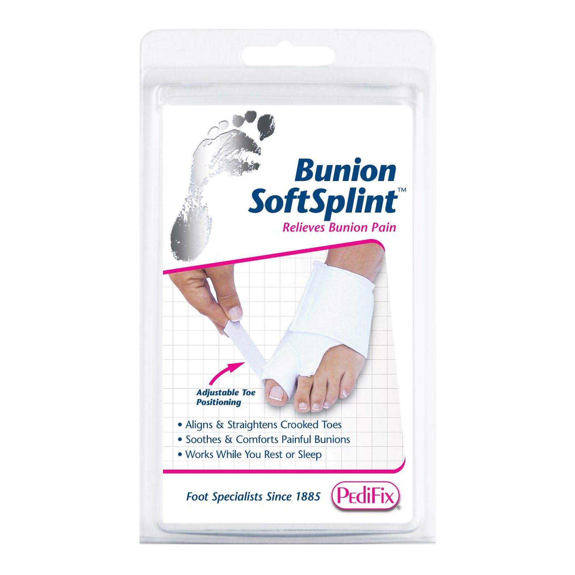 Softsplint Bunion Splint for Left Foot, Medium MK 890216