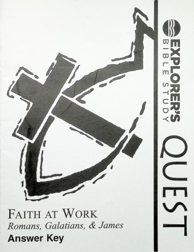 Quest: Faith at Work Answer Key