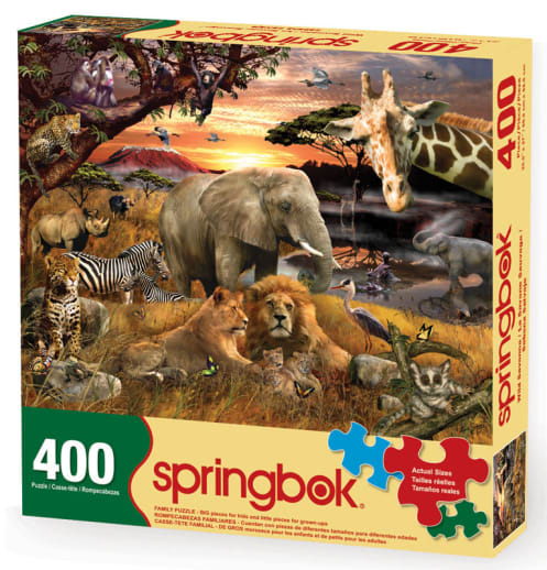 Wild Savanna Puzzle (400 pieces)