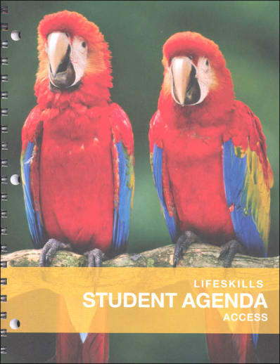 Access Lifeskills Student Agenda - 13 mos., undated