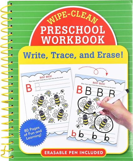 Wipe-Clean Preschool Workbook
