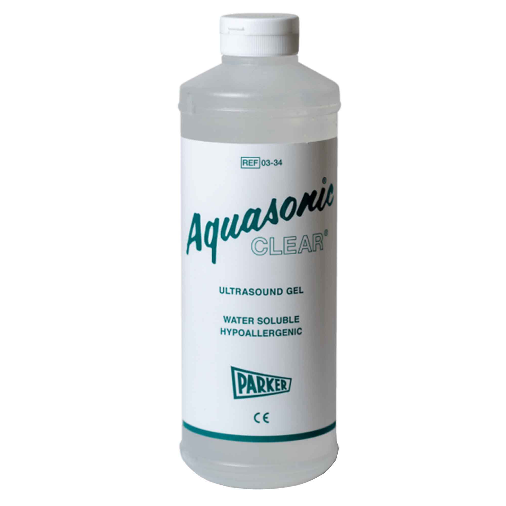 Aquasonic Clear Ultrasound Gel, 1-liter Bottle with Dispenser Cap MK 449176
