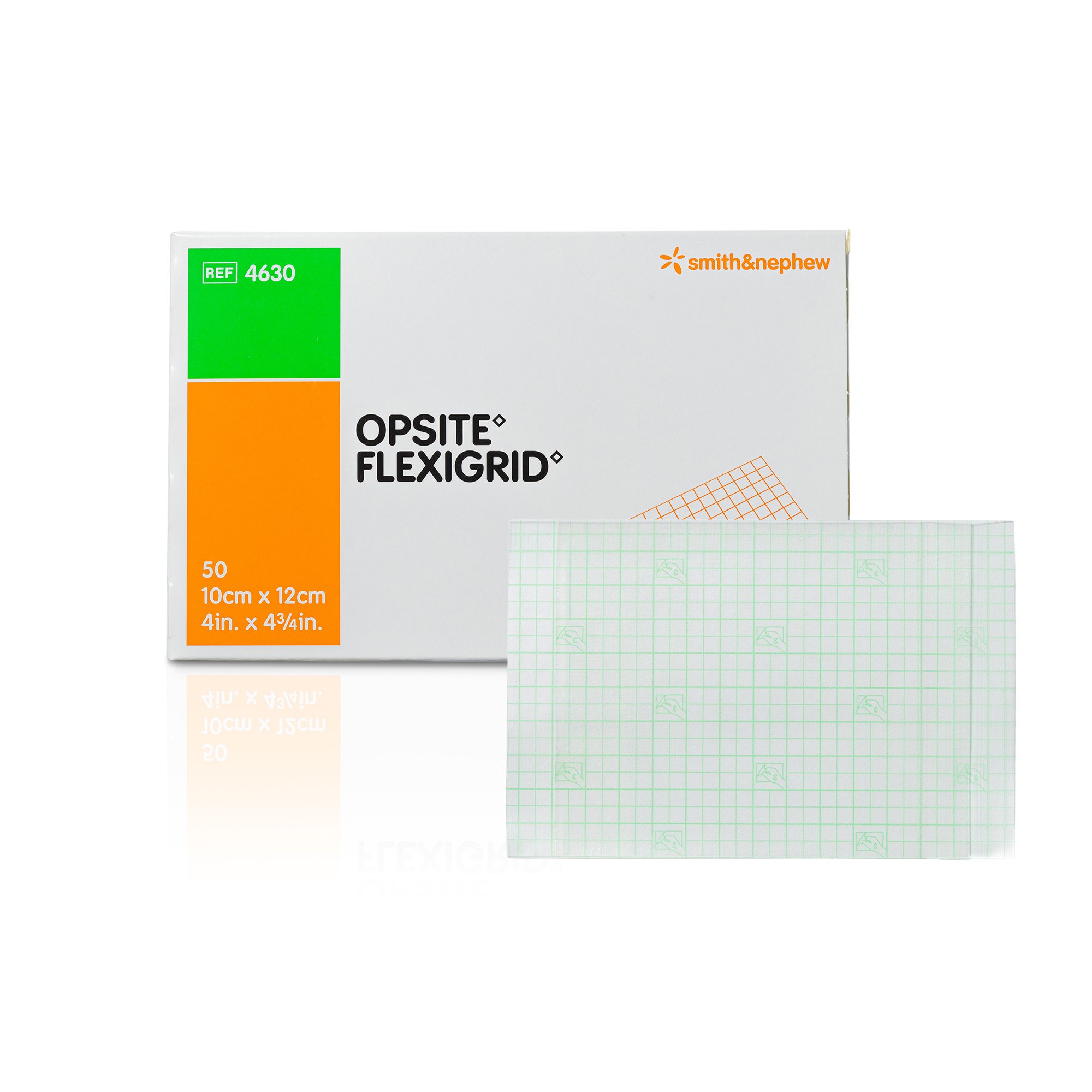 OpSite Flexigrid Transparent Film Dressing, 4 x 4 Inch MK 379570