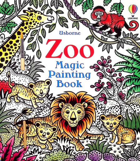 Zoo Magic Painting Book
