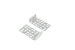 Accessory Kit for Cisco 2960S (RCKMNT-1RU, USB console cable, and AC power cord)