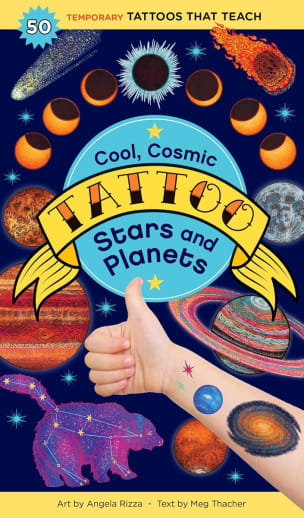 Cool, Cosmic Tattoo Stars and Planets (50 Temporary Tattoos That Teach)