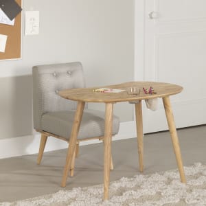 Sweedi - Solid Wood Kids Table with Upholstered Chair Set Sweedi - Solid Wood Kids Table with Upholstered Chair Set