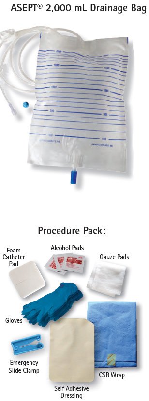 ASEPT Drain Bag Kit MK 879534