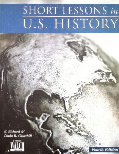 Short Lessons in U.S. History Student with Answer Key
