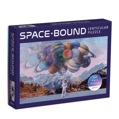 Space-Bound Lenticular Puzzle (300 pieces)