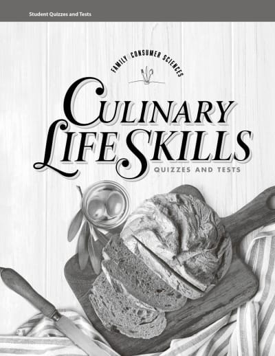 Abeka Culinary Life Skills Quiz and Test Book