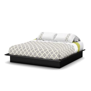 Platform Bed with Moulding