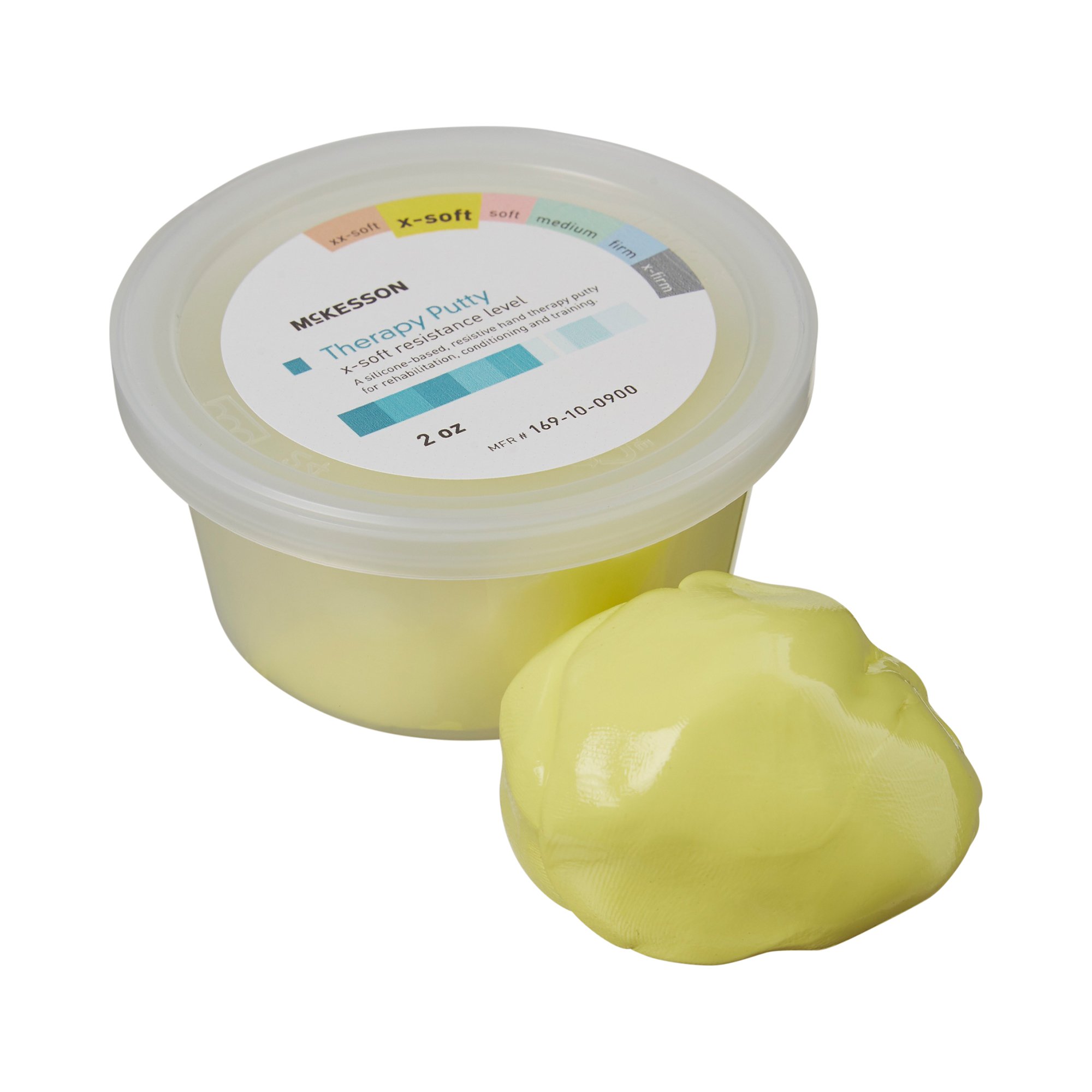 McKesson Therapy Putty, Yellow, Extra-Soft, 2 oz. MK 1129157