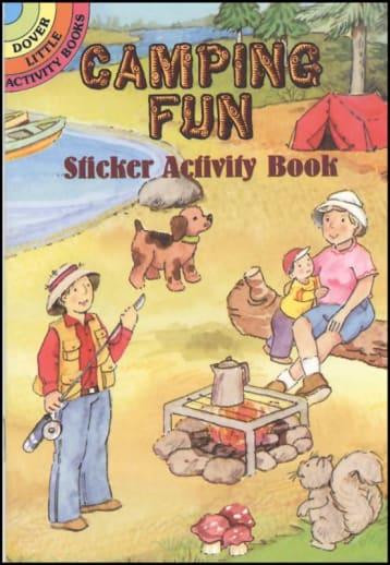 Camping Fun Small Sticker Activity Book