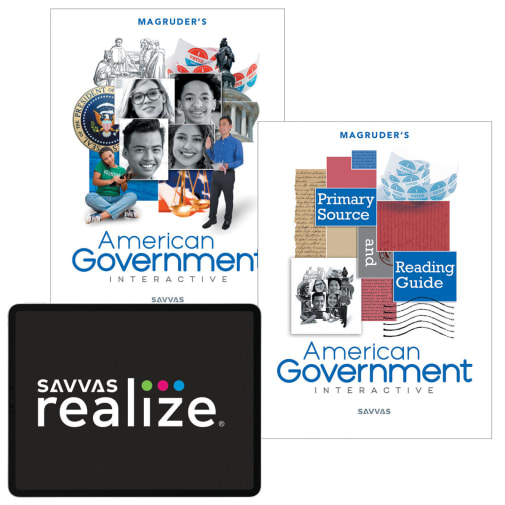 Magruder's American Government Interactive 2023 Homeschool Bundle