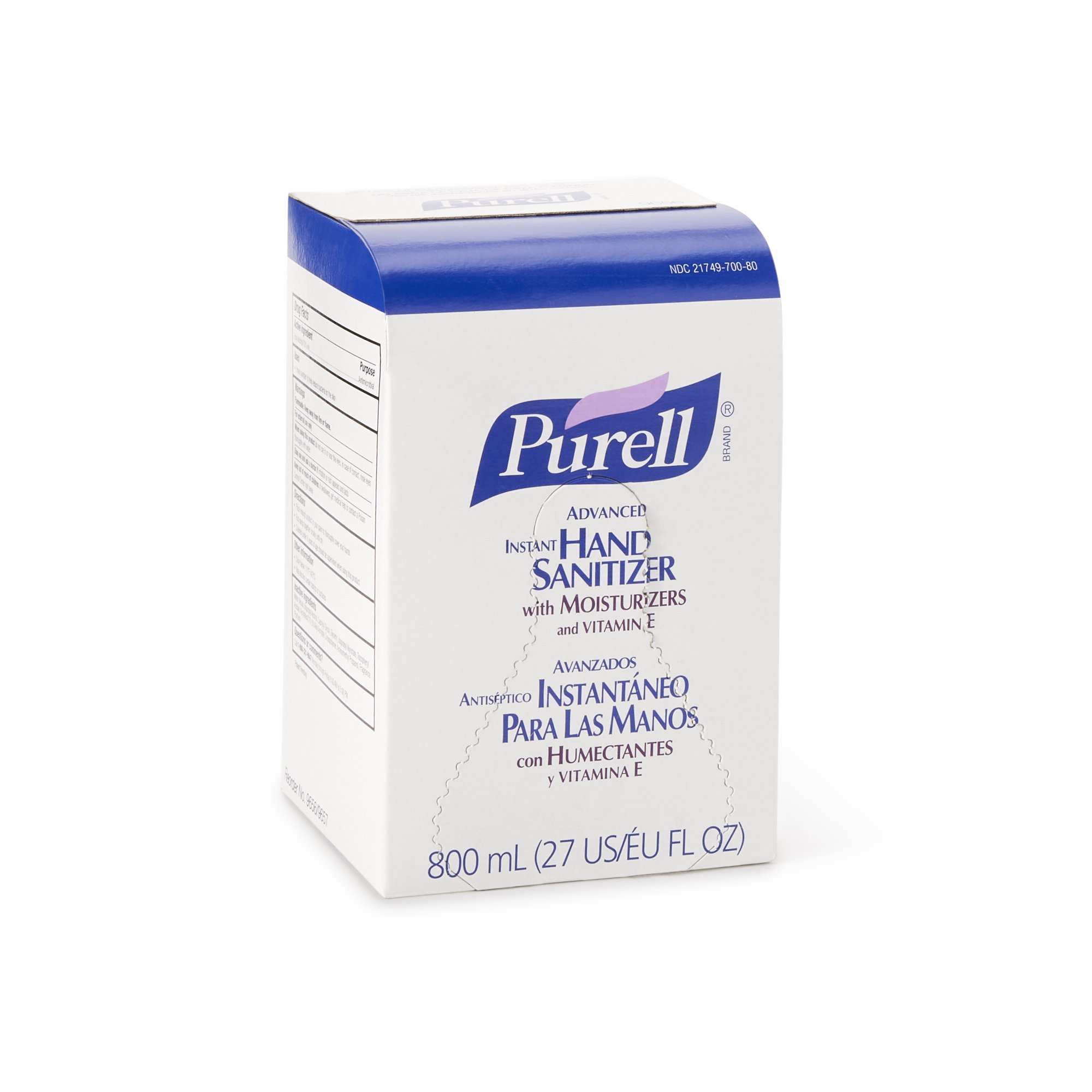 Purell Advanced Hand Sanitizer 800 mL Ethyl Alcohol MK 281325