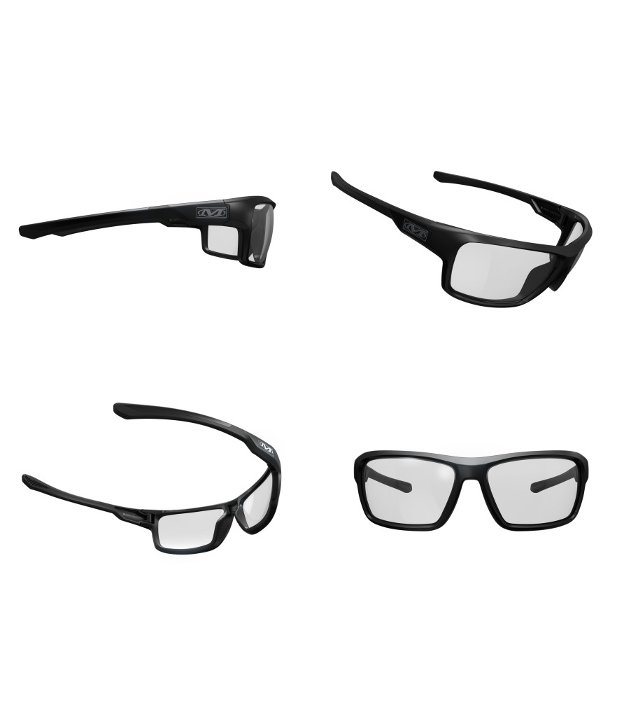 Type-A | Black Frame | Clear Lens, Clear/Black, large image number 3