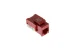 Cat6 RJ45 110 Type Keystone Jack, 50-Micron Gold Plating Contact Pins, Red