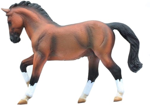 Breyer Warmblood Bay Stallion (CollectA Collection)