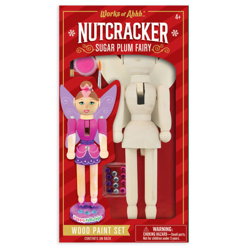 Nutcracker Sugar Plum Fairy Wood Painting Kit