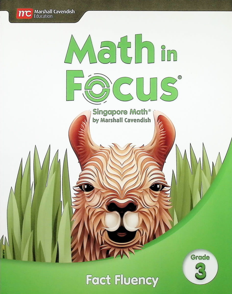 Math in Focus Singapore Math Fact Fluency Grade 3