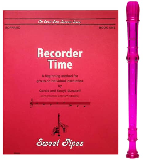 Canto Recorder & Recorder Time Book - Purple