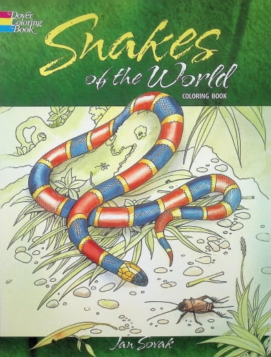 Snakes of the World Coloring Book