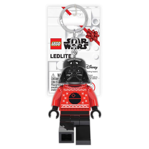LEGO Star Wars Minifigures Keychain Light - Darth Vador with Ugly Sweater