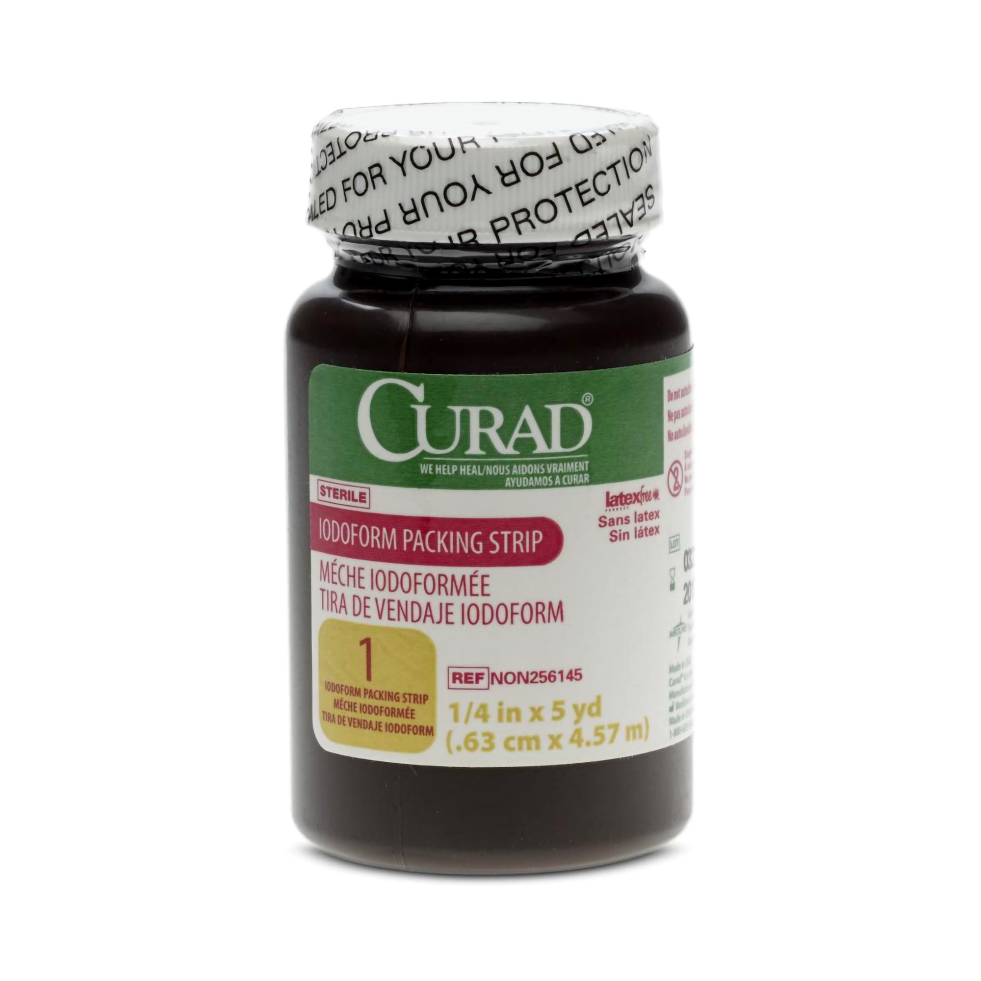 Curad Iodoform Wound Packing Strip, 1/4 Inch x 5 Yard MK 468413