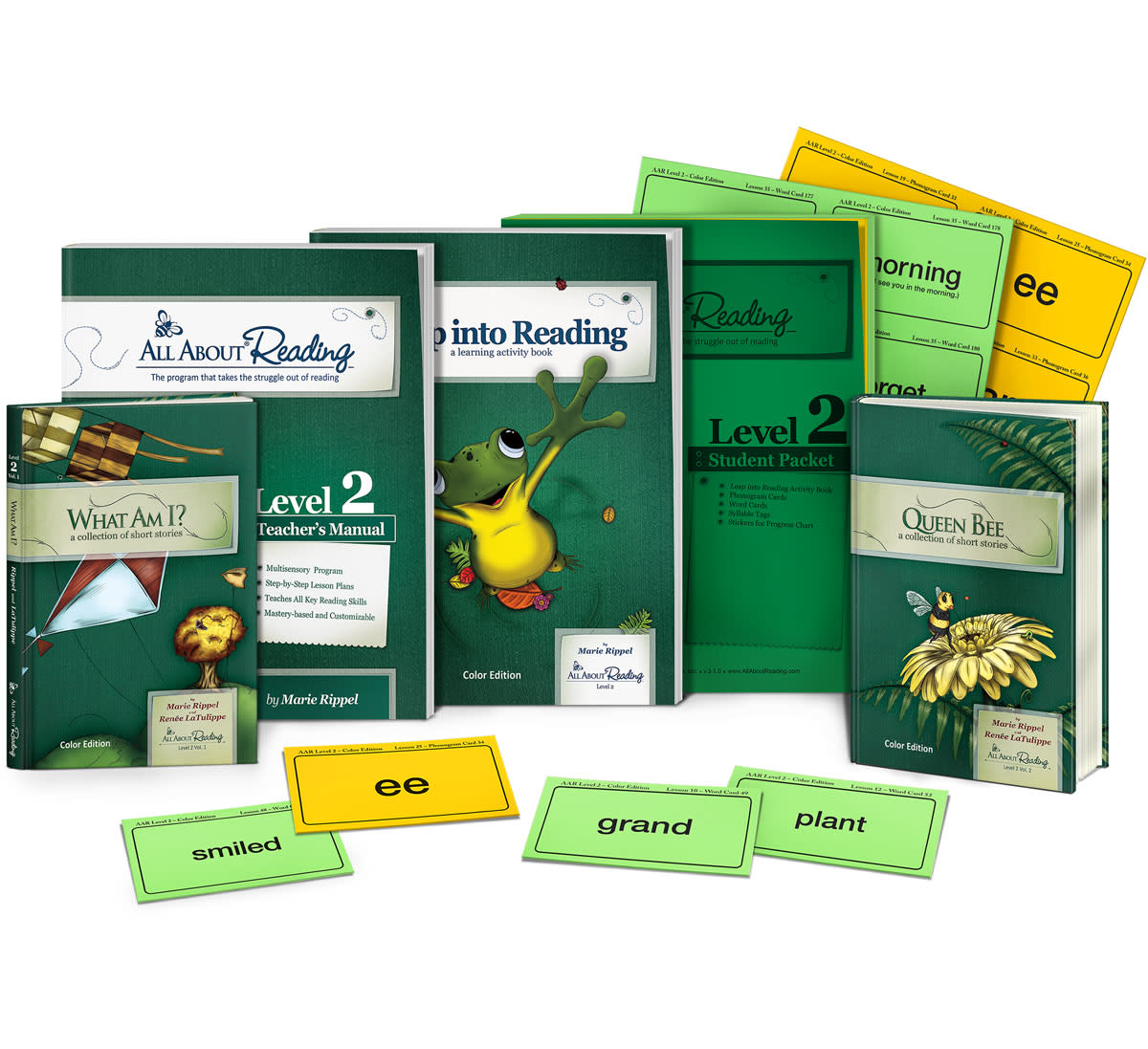 All About Reading Level 2 Materials Color Edition