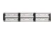 48 Port Cat6 110 2RU Rack Mount Punch Down Patch Panel