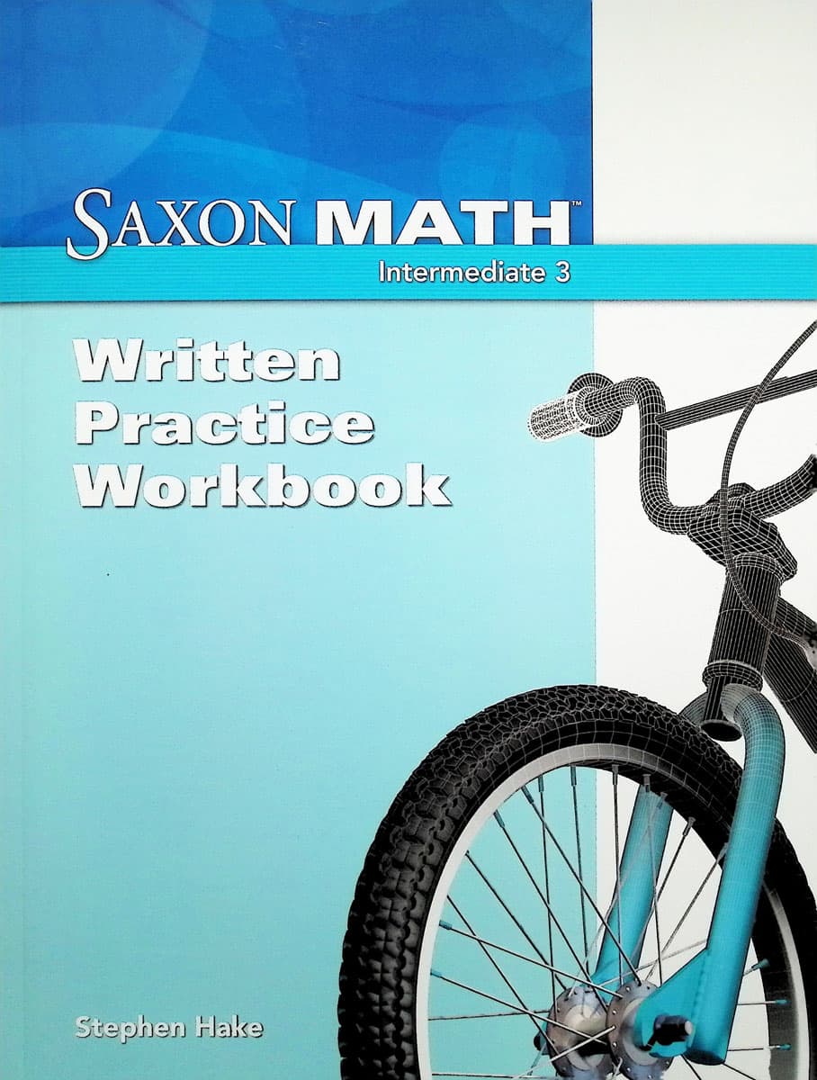 Saxon Math Intermediate 3 Written Practice Workbook