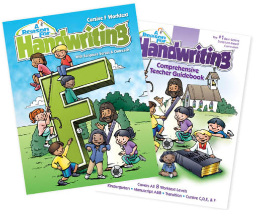 A Reason for Handwriting F Set (Teacher & Student)