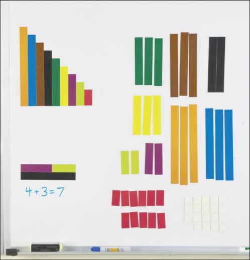 Magnetic Cuisenaire Rods (Set of 64)