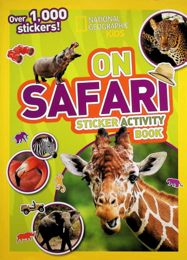 National Geographic Kids On Safari Sticker Activity Book