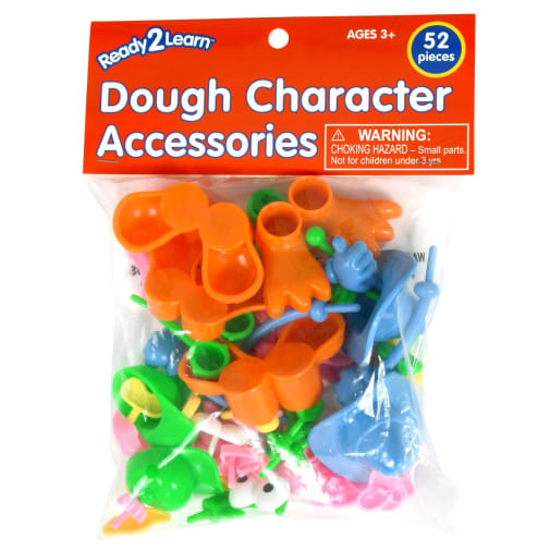 Dough Character Accessories - 52 pieces (Ready2Learn)