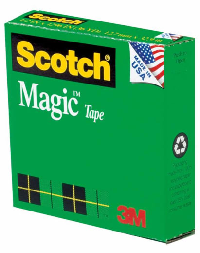 Scotch Magic Tape 3/4"x1000" Refill Roll